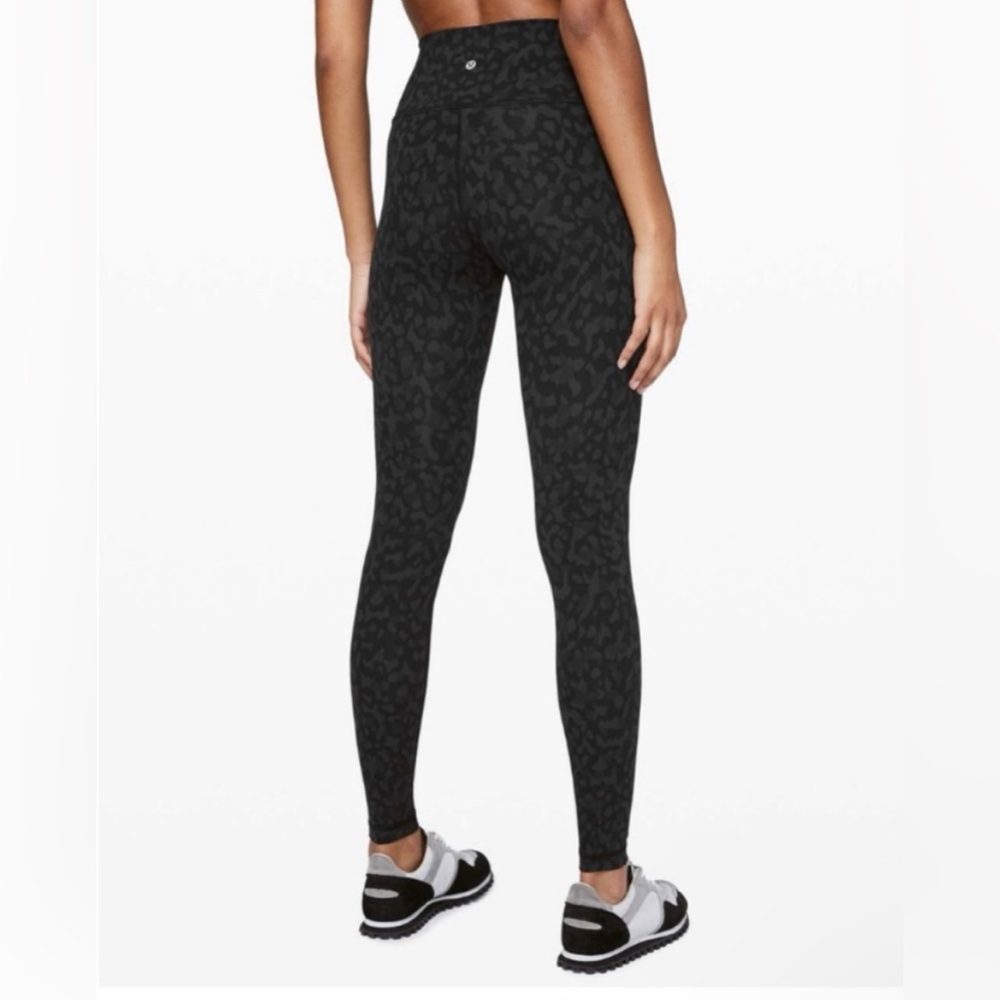 Lululemon Wunder Under High-Rise Tight 28" Formation Camo Deep Coal Multi
